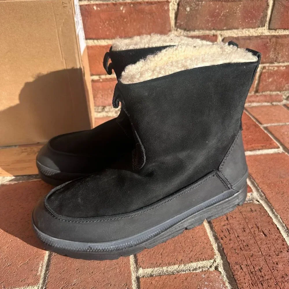 Manitobah WP Mesa Pull On Waterproof Winter Boots Black Men’s 9 EUR42 NEW